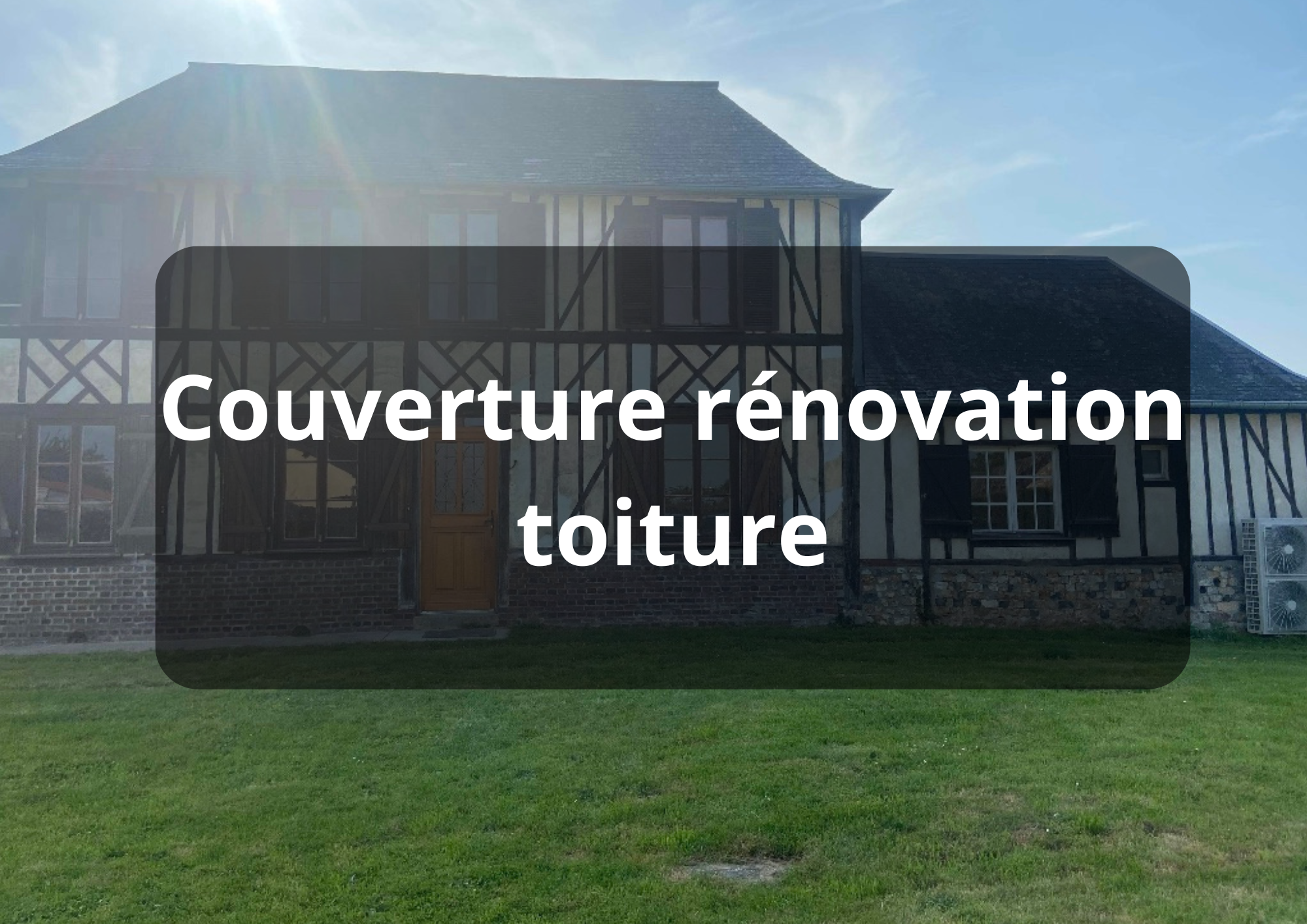 Couverture rénovation toiture